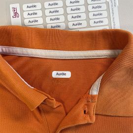 Étiquettes thermocollantes 1 ligne petite
