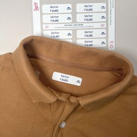 Étiquettes thermocollantes 2 lignes