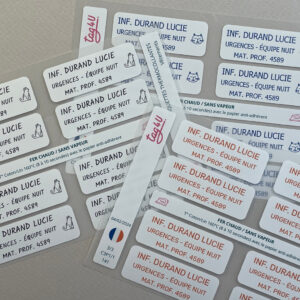 etiquette thermocollante 3 lignes planches