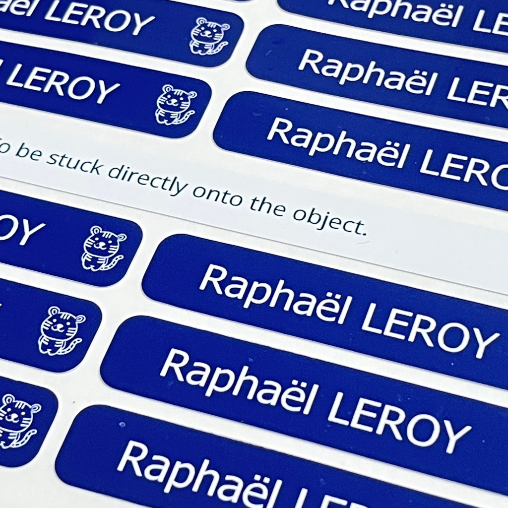 Label Object Raphaël Leroy Blue